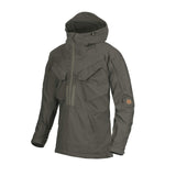 Helikon-Tex Bushcraft PILGRIM Anorak - Chaqueta para exteriores, color negro, Taiga verde-09, M