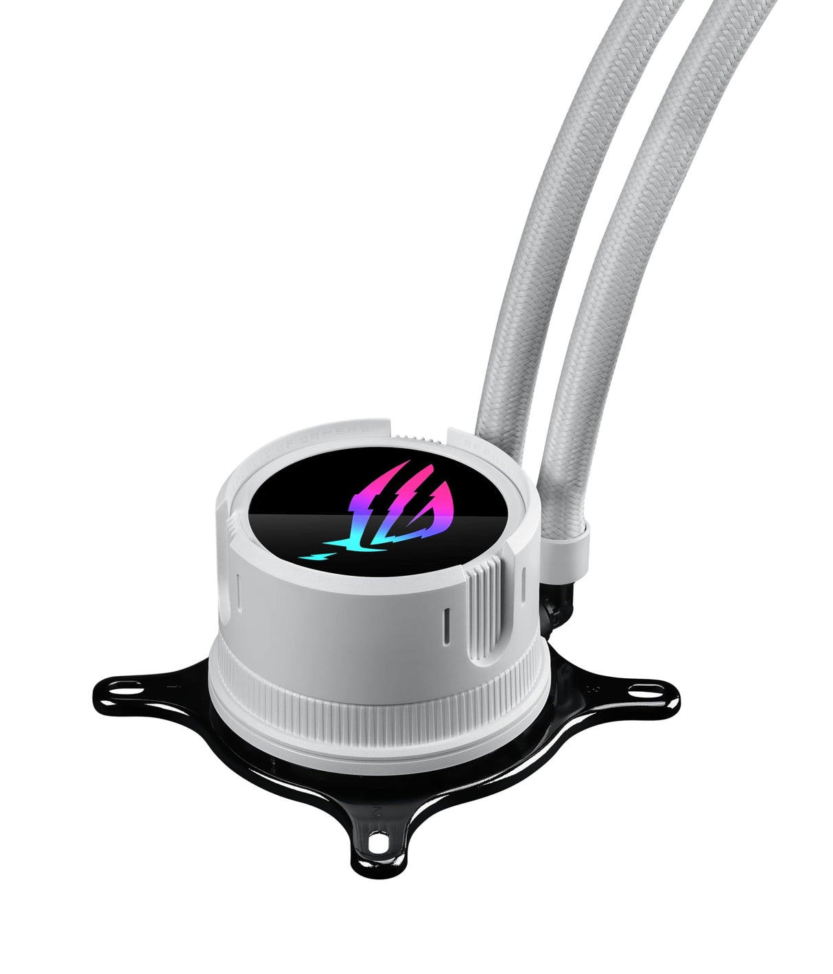 ROG Strix LC III 360 ARGB White Edition - Refrigeración líquida AiO Todo en uno con Bloque de Agua Giratorio 360°, Bomba Gen7 v2 de Asetek, Ventiladores ROG ARGB e iluminación Aura Personalizada