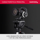SAMYANG AF 24-70 mm F2,8 FE con estación de Lente para Sony E – Enfoque automático de Formato Completo y Objetivo APS-C 24-70 mm Zoom F 2.8 para cámaras Sony Alpha A7 A9 A1 A7C A6000 Series