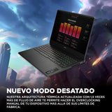 HP OMEN - Ordenador portátil Gaming 16" 2.5K WQXGA (AMD Ryzen AI 7 350, 32GB RAM, 1TB SSD, NVIDIA RTX 5060, FreeDos) Teclado QWERTY Español - Negro