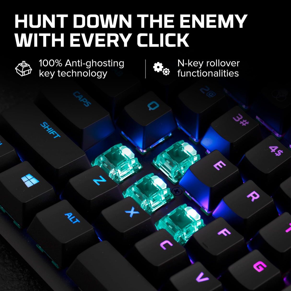 HyperX Alloy Origins Core PBT - Teclado mecánico para Juegos TKL, Teclas PBT, iluminación RGB, Compacto, Cuerpo de Aluminio, Personalizable NGENUITY, Memoria integrada, Interruptor táctil