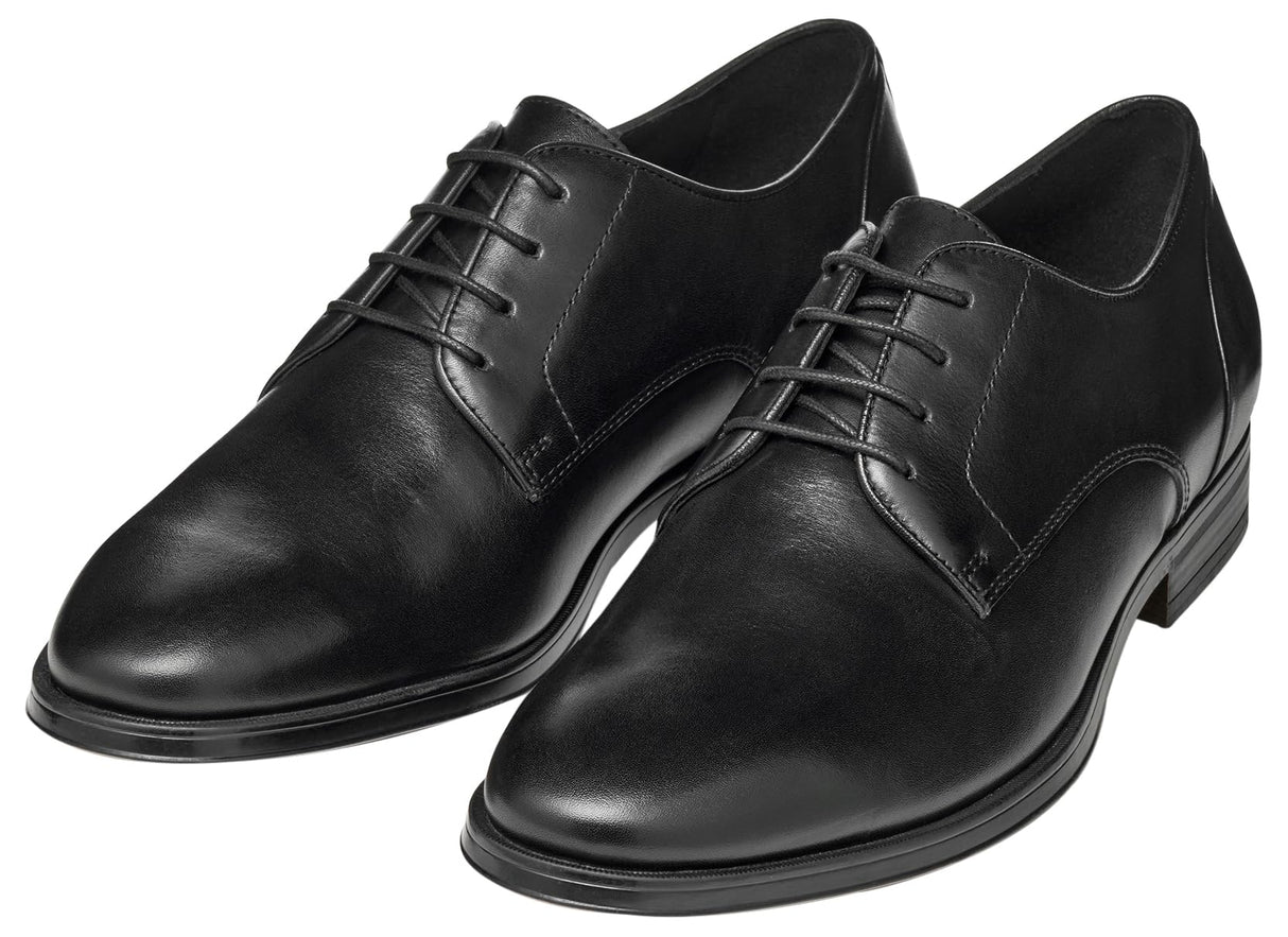 Geox U REZZONICO C, Oxford Hombre, Black, 41.5 EU