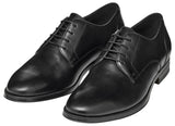 Geox U REZZONICO C, Oxford Hombre, Black, 41.5 EU
