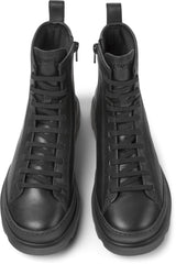 Camper Brutus K400325, Bota Media Pantorrilla, Mujer, Negro 004, 40 EU