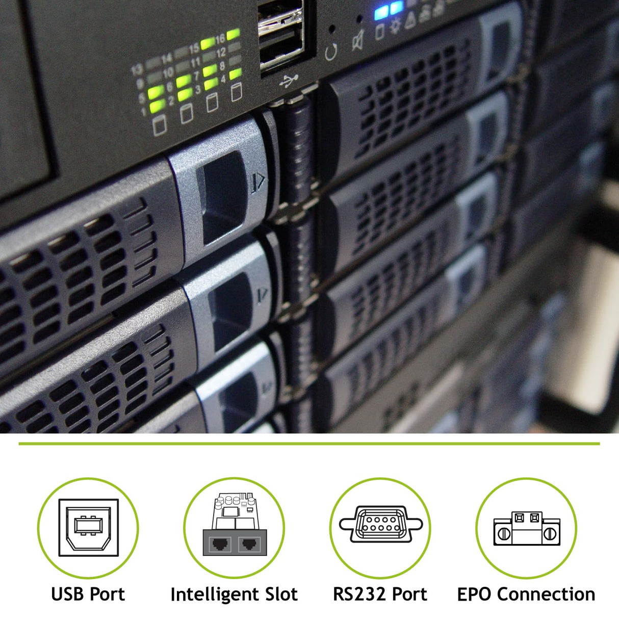 Tecnoware Power Systems SAI EVO DSP Plus 3600, Alta Protección contra Apagones, Autonomía hasta 40 Min, 8 Salidas IEC, Alta Eficiencia 94%, Interfaz USB/RS232/SNMP, Potencia 3600 VA