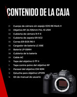 Canon EOS R6 Mark II + RF 24-105mm f/4L is USM Noir