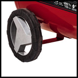 Einhell Compresor TE-AC 400/50/10 V (cilindro en V lubricado por aceite, 2200W, 10 bar, tanque de 50L, capacidad de aspiración de 400l/min, reductor de presión, 2 manómetros y 2 acoplamientos rápidos)