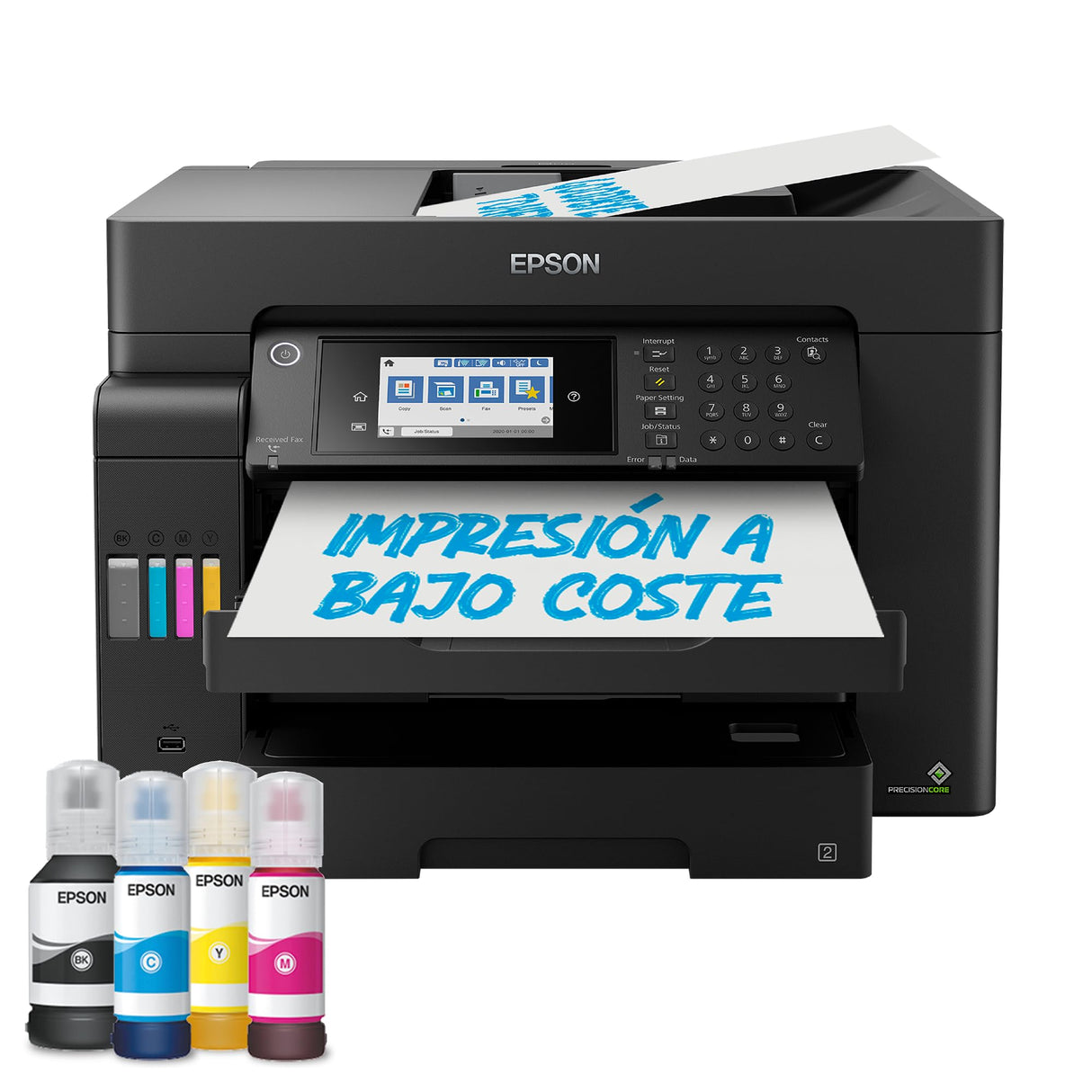 Impresora multifunción EcoTank ET-16605 A3+ con depósito de tinta, conexión Wi-Fi y fax