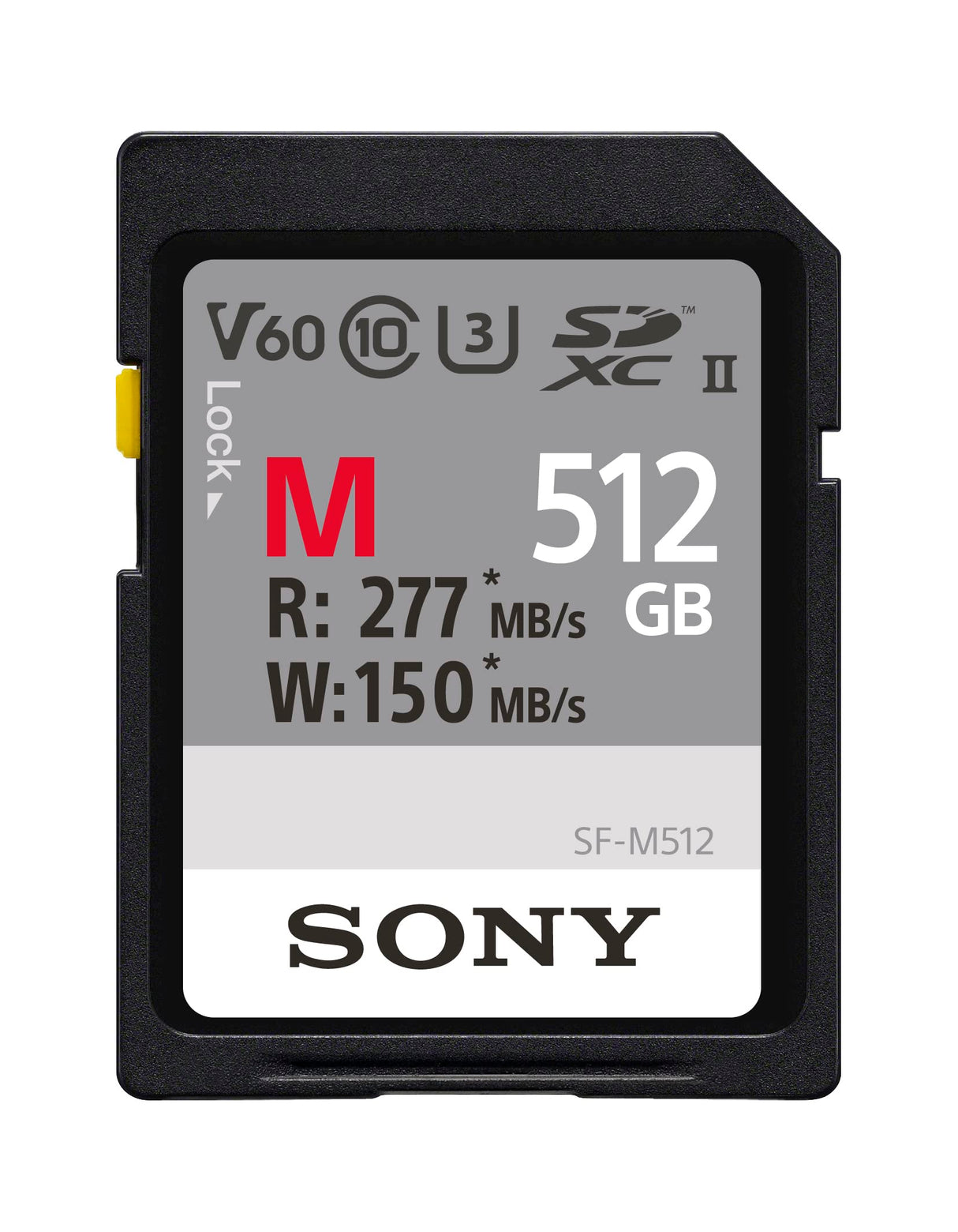 Sony SF-M 512GB Tarjeta de memória y Almacenamiento
