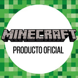 Minecraft Mochila Escolar Hostile Behaviour - Doble Compartimento Adaptable + Carro Negro TOYBAGS con Proteccion Lateral Y STOPER Frontal Anti CAIDA 4 Ruedas giratorias - 44 X 30 X 20 CM