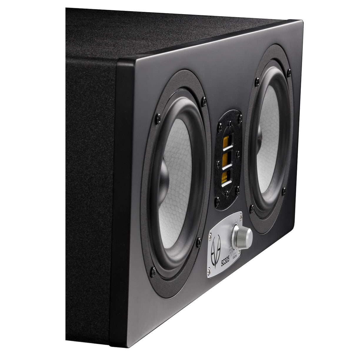 EVE AUDIO SC305 3-Way - Monitor de Estudio Activo de 5", Color Negro