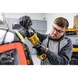 DeWalt DCM848P2-QW - Pulidora de doble acción XR 18 V 5 Ah Li-ion sin escobillas, 2 baterías, color amarillo