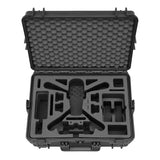TOMcase Maleta para Drones Ready to Fly para dji Mavic 3 / Pro/Classic, Mando a Distancia estándar o dji RC/RC Pro, Carga de baterías en la Caja, Maleta Impermeable - Made in Germany (RTF)