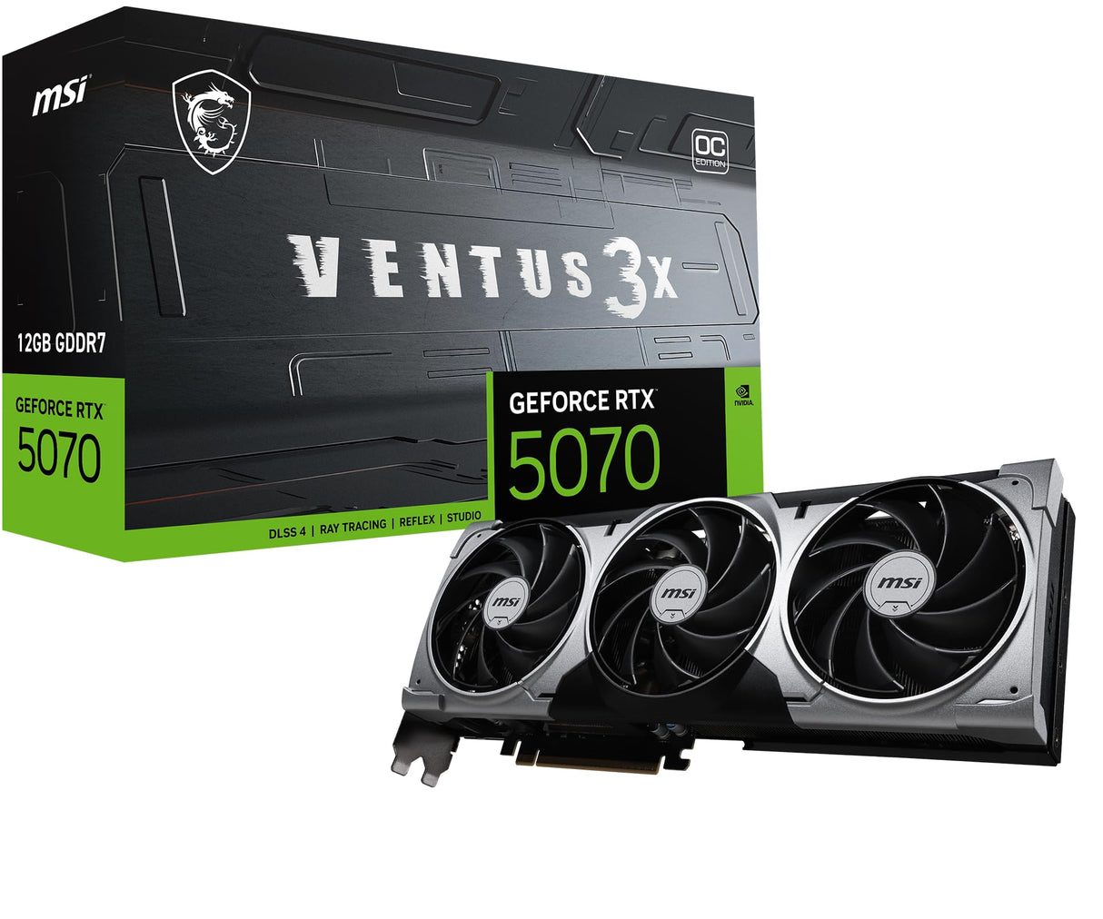 MSI GeForce RTX 5070 12G Ventus 3X OC