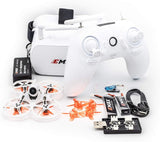 EMAX Tinyhawk II FPV Drone RTF Kit, Vista en Primera Persona Drone con Cámara Runcam Nano 2, 25-100-200 VTX Conmutable, Mini Drone con Gafas y E6 Transmisor para Niños Adultos Principiantes