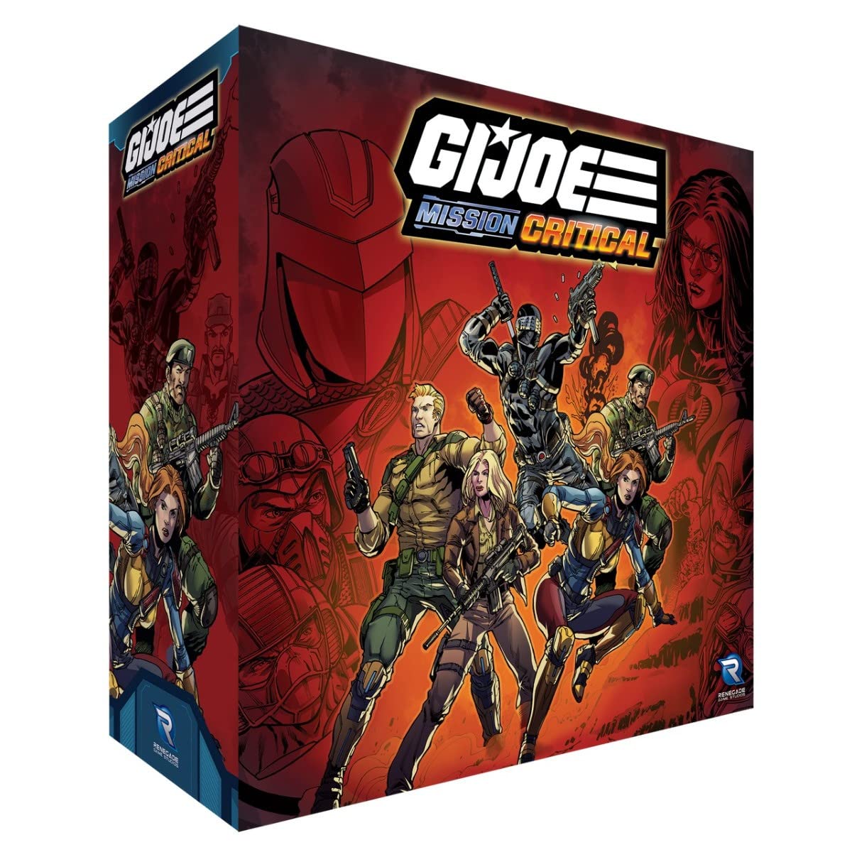 Renegade Games Studios G.I. Joe Mission Critical - Caja Central, Juego de Mesa cooperativo, Juego de rol, a Partir de 14 años, 1-5 Jugadores, 50-70 Minutos de Tiempo de Juego