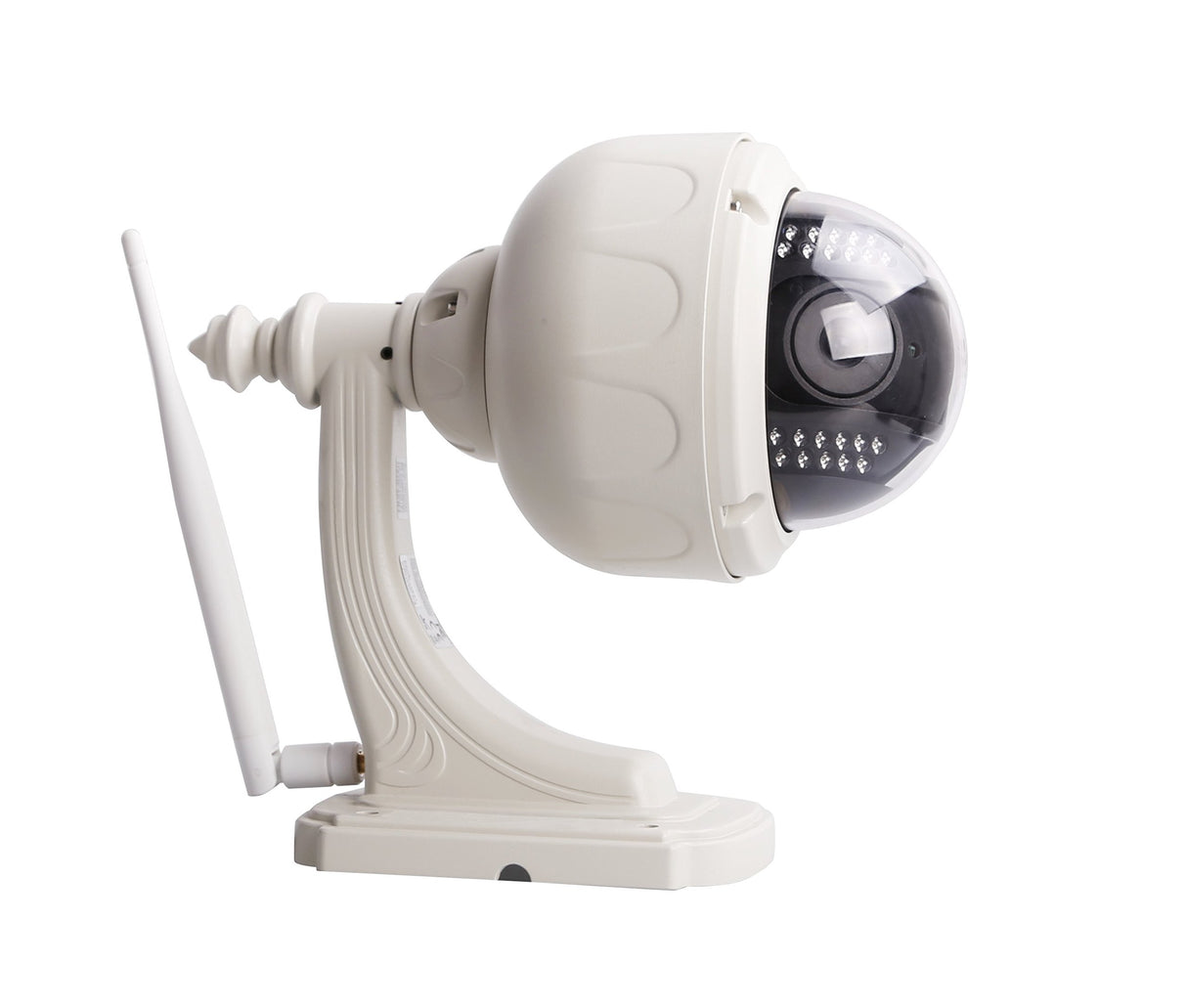 LKM Security LKM-IPCEH01WH - Cámara IP inalámbrica de Exterior P2P, HD 720P, Color Blanco
