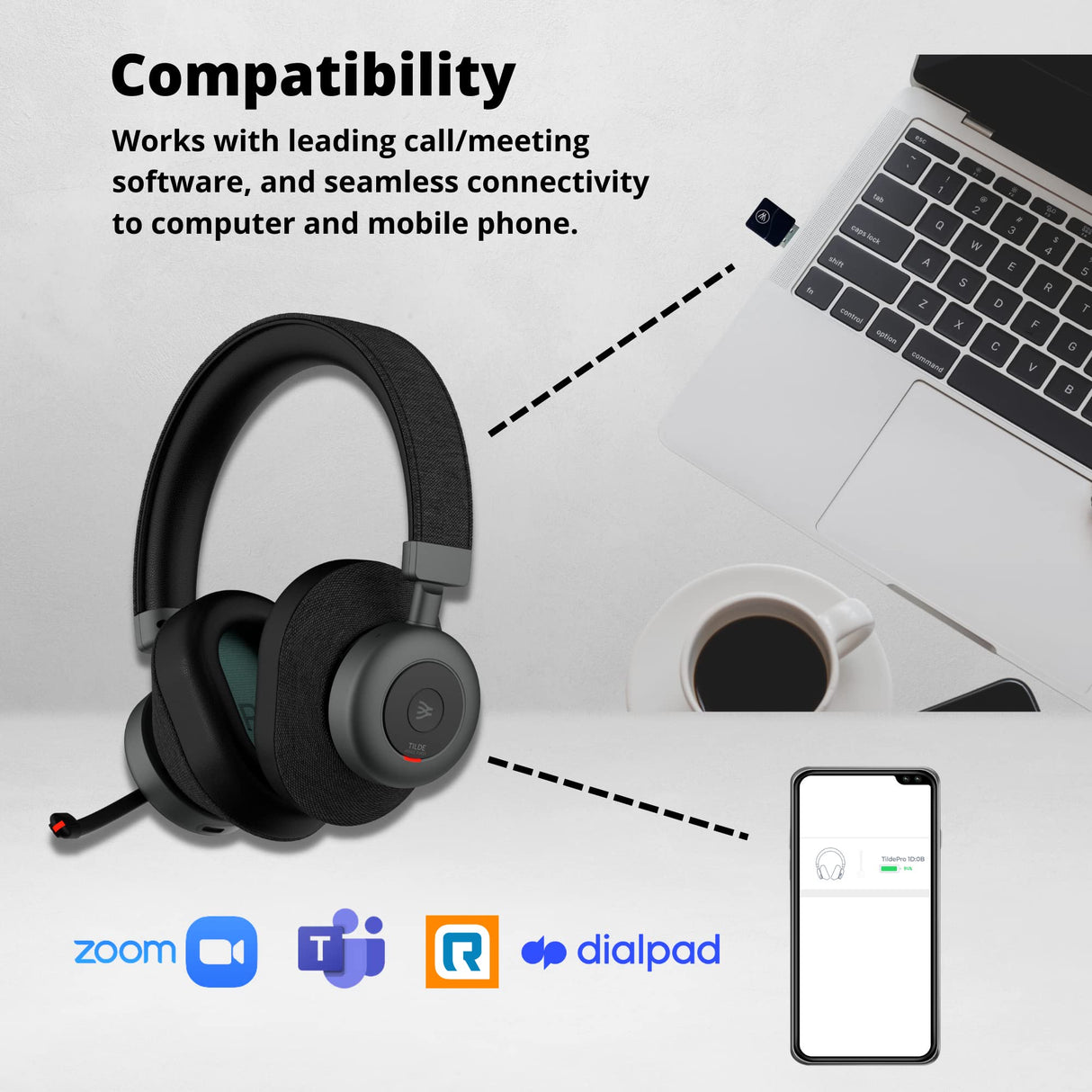 Orosound Auriculares TPROPLUS-C Negro Gris