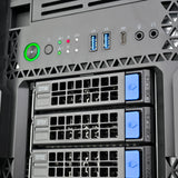 Silverstone WS380-E, Chasis de estación de Trabajo Profesional de Alta expandibilidad con 8 bandejas Intercambiables en Caliente y Soporte para radiador de 360 mm, SST-WS380-E
