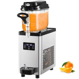VEVOR, Vevor Máquina de Granizado de Hielo Comercial 6L Máquina para Hacer Granizados Comercial 19x47x60 cm, de Acero Inoxidable 300 W con Agitadores Dobles para Restaurante, Bar