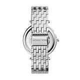 Michael Kors - Reloj Darci analógico de Cuarzo con Correa de Acero Inoxidable en Tono Plateado para Mujer MK3190