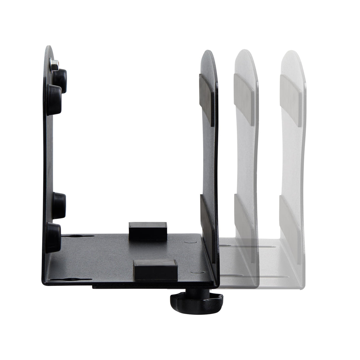 StarTech.com Bracket Soporte de Montaje en Pared para PC - Soporta CPU de hasta 18kg - Ajustes de 5cm a 20cm - Estante Mural para Caja de Ordenador de Sobremesa (2NS-CPU-WALL-MOUNT)
