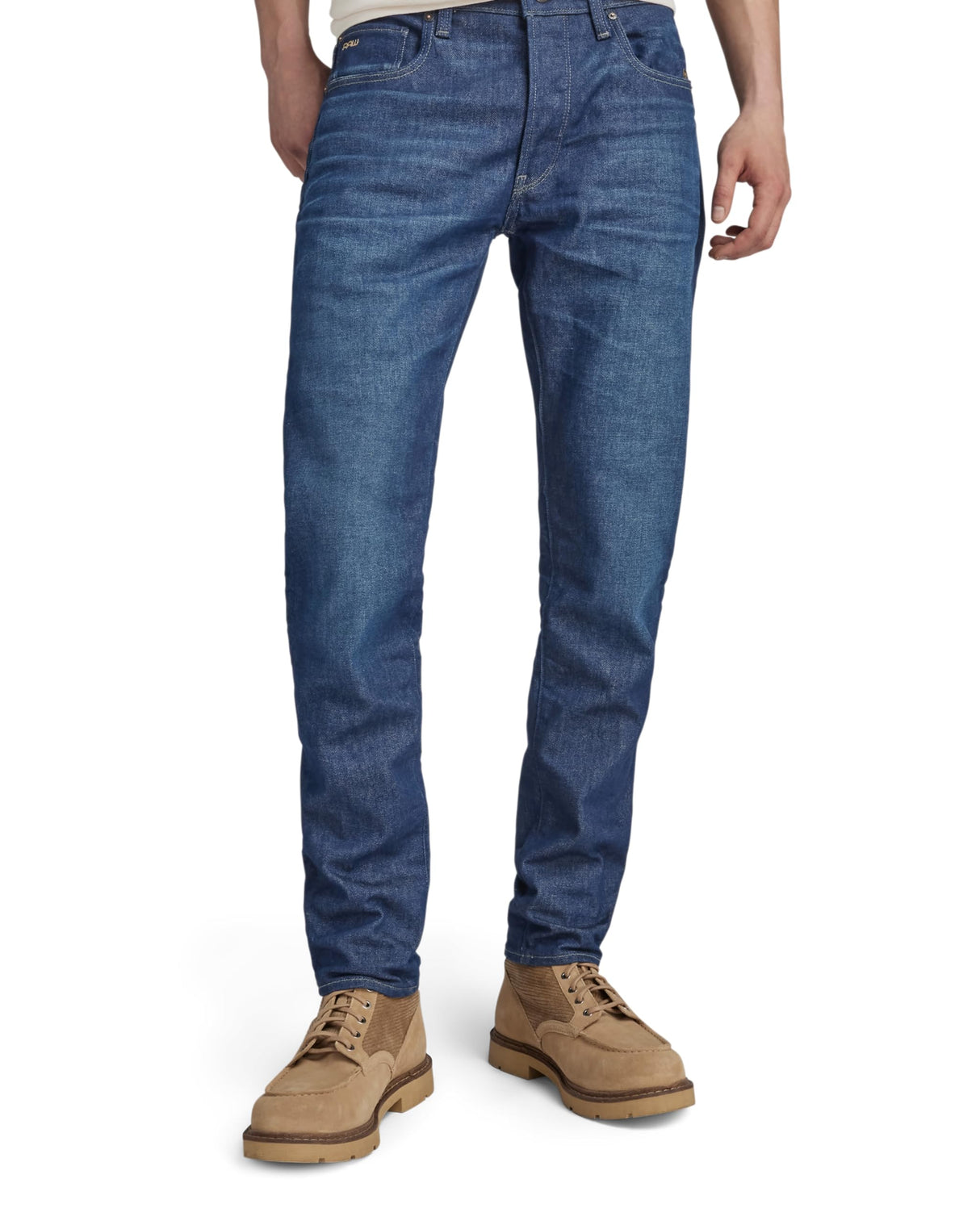 G-Star Para Hombre 3301 Slim Fit Jeans, Azul (worn in blue mine 51001-D503-G110), 30W / 30L