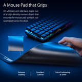 ASUS ROG Hone Ace XXL - Alfombrilla de ratón para Gaming Extragrande (Base de Goma Suave y Antideslizante, Superficie de Tela híbrida Que Ofrece consistencia y Control, repele Agua, Aceite y Polvo)