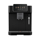 Grundig KVA 6230 - Cafetera automática con boquilla para espumar leche, mecanismo de acero inoxidable con 13 grados de molienda, depósito de granos de 250 g, depósito de agua extraíble de 2 litros,