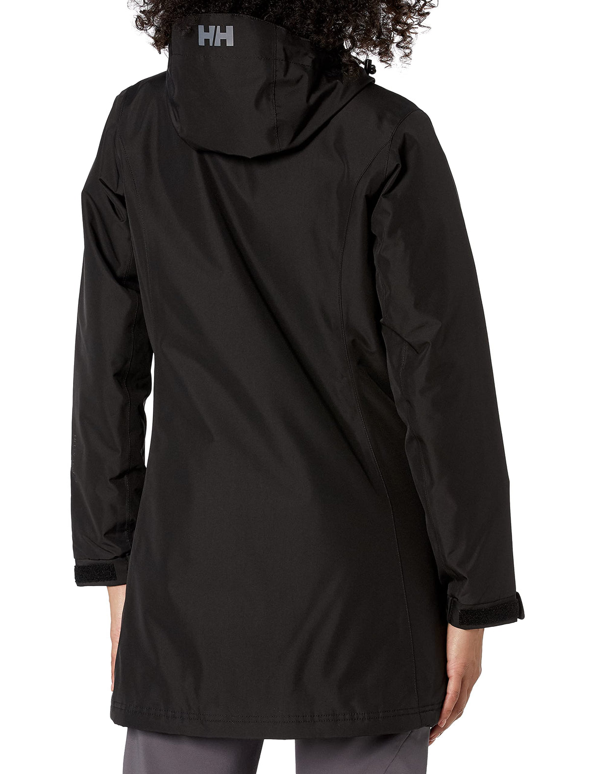 Helly Hansen Women Long Belfast Jacket - Waterproof, Windproof and Breathable Fabric, Full-Zip Raincoat with Mesh Liner