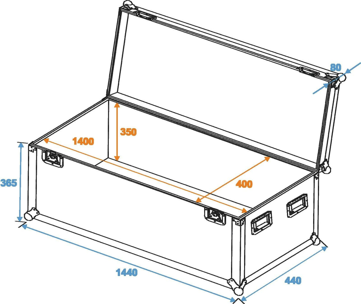 Roadinger 96397627251 - Funda Universal Profesional (140 x 40 x 40 cm)
