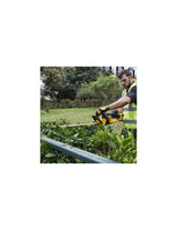 DeWalt DCM563P1-QW - Cortasetos sin escobillas, XR 18 V con batería Li-Ion 5, 0 Ah, 55 cm, 19 mm