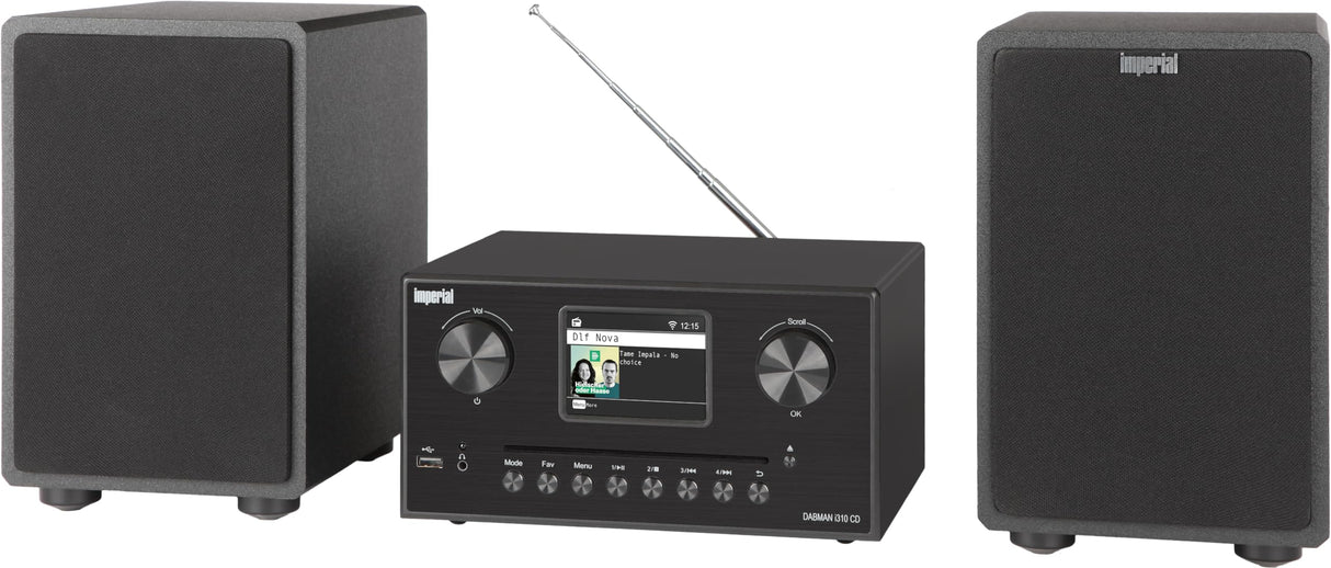 Imperial DABMAN i310 CD DAB+/FM/Internet - Sistema HiFi con reproductor de CD