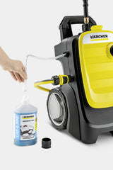 Kärcher Hidrolimpiadora K 7 Compact, presión: máx.180 bar, caudal: 600l/h, rendimiento superficie: 60m²/h, filtro agua, peso: 16kg, manguera alta presión y pistola, boquilla turbo, lanza pulverizadora