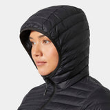 Helly Hansen W Sirdal Long Insulator, Chaqueta Mujer, Negro (Black), M