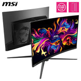 MSI, MPG 321CURX QD-OLED, 32 Pulgadas,4K UHD, 3840x2160,1700R,Monitor OLED, 240Hz,0,03ms, DisplayHDR True Black 400, Compatible con G-Sync, HDMI 2.1, DP 1.4a, USB C 98W PD, Ajustable en Altura, Negro