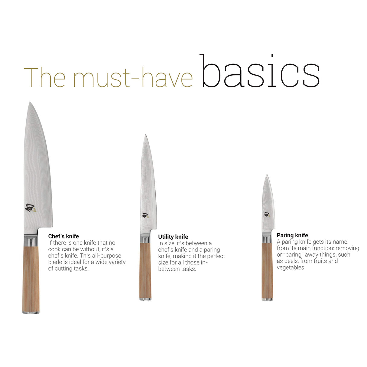 KAI Shun Classic White cuchillo japonés multiusos 15 cm de longitud de hoja - cuchillo de Damasco 32 capas núcleo VG MAX - 61 HRC - mango de madera Pakka -pequeño cuchillo de cocina forjado estrecho