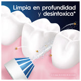 Oral-B Centro De Salud Bucal Irrigador: Irrigador Dental de Agua, Cabezal Oxyjet, Cabezal Water Jet + Cepillo de Dientes Eléctrico iO6 con Cabezal de Recambio, Regalos Originales para Mujer y Hombre