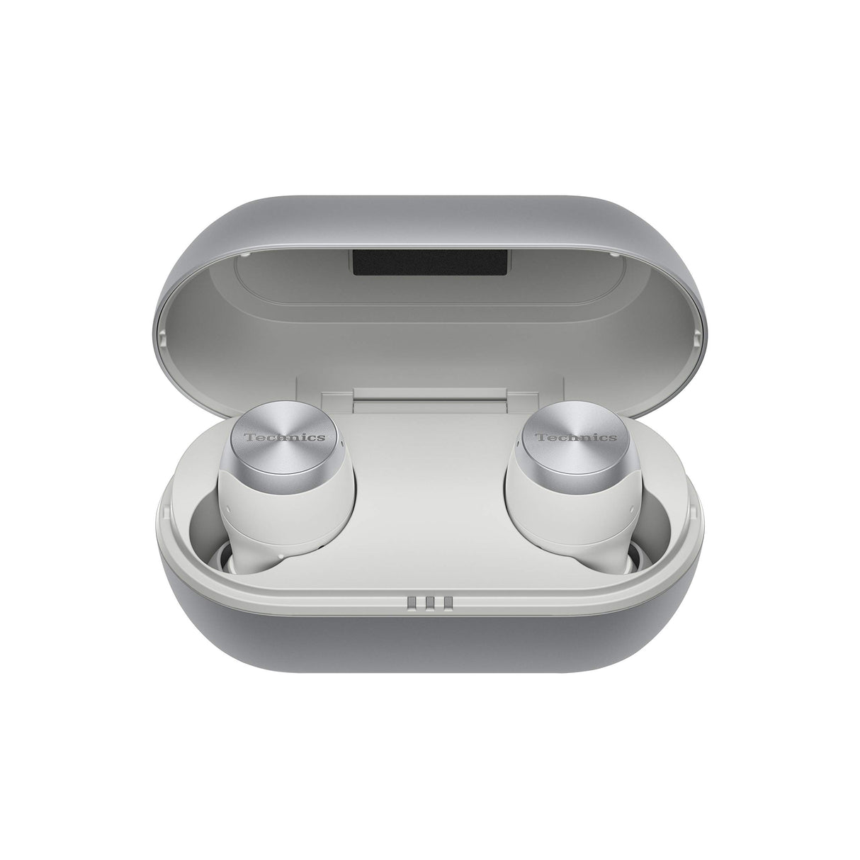 Technics EAH-AZ70WE-S - Auriculares True Wireless Noise-Cancelling control táctil(Bluetooth independiente, estuche de carga, resistente a sudor y agua, asistentes de voz) plata
