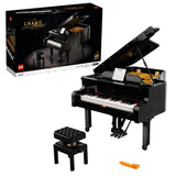 LEGO 21323 Ideas Piano de Cola de Adultos, Maqueta para Construir, Regalos para Músicos, Decoración para Casa y Oficina