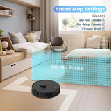 AIRROBO T20 Robot Aspirador y fregasuelos con Base autovaciado, Navegación láser, Succión 2700Pa, WiFi/Alexa/Google/App, Robot Aspirador mapeo, Sacchetto per Polvere da 3,3L, para Mascotas