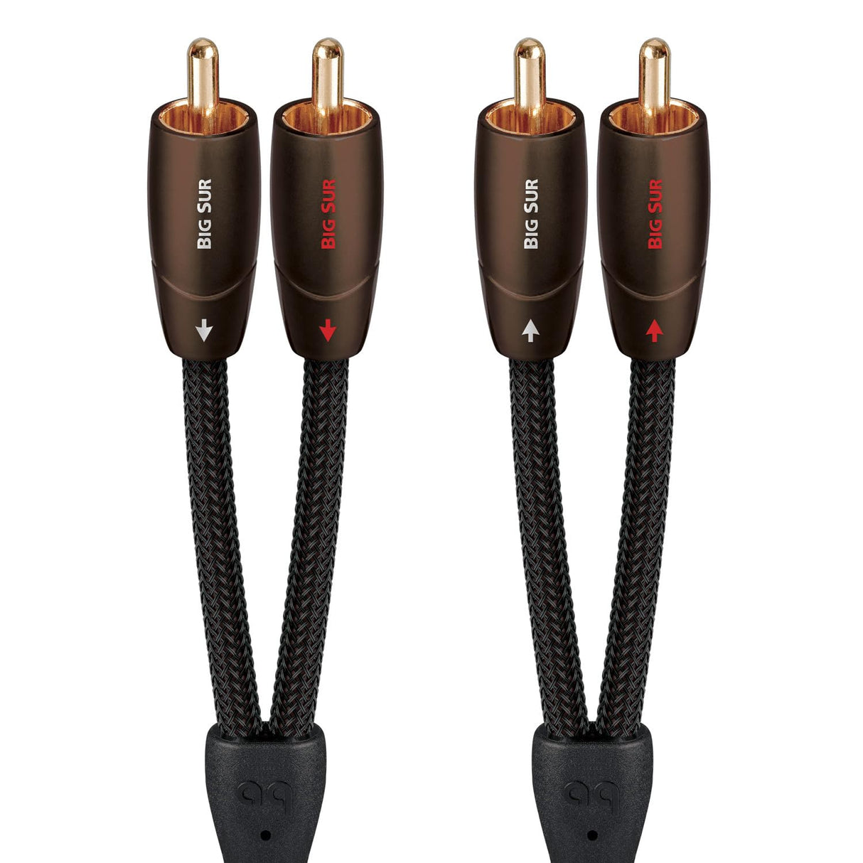 AudioQuest Big Sur 1 M High-End Audiokabel Cinch auf Cinch (Stereo)