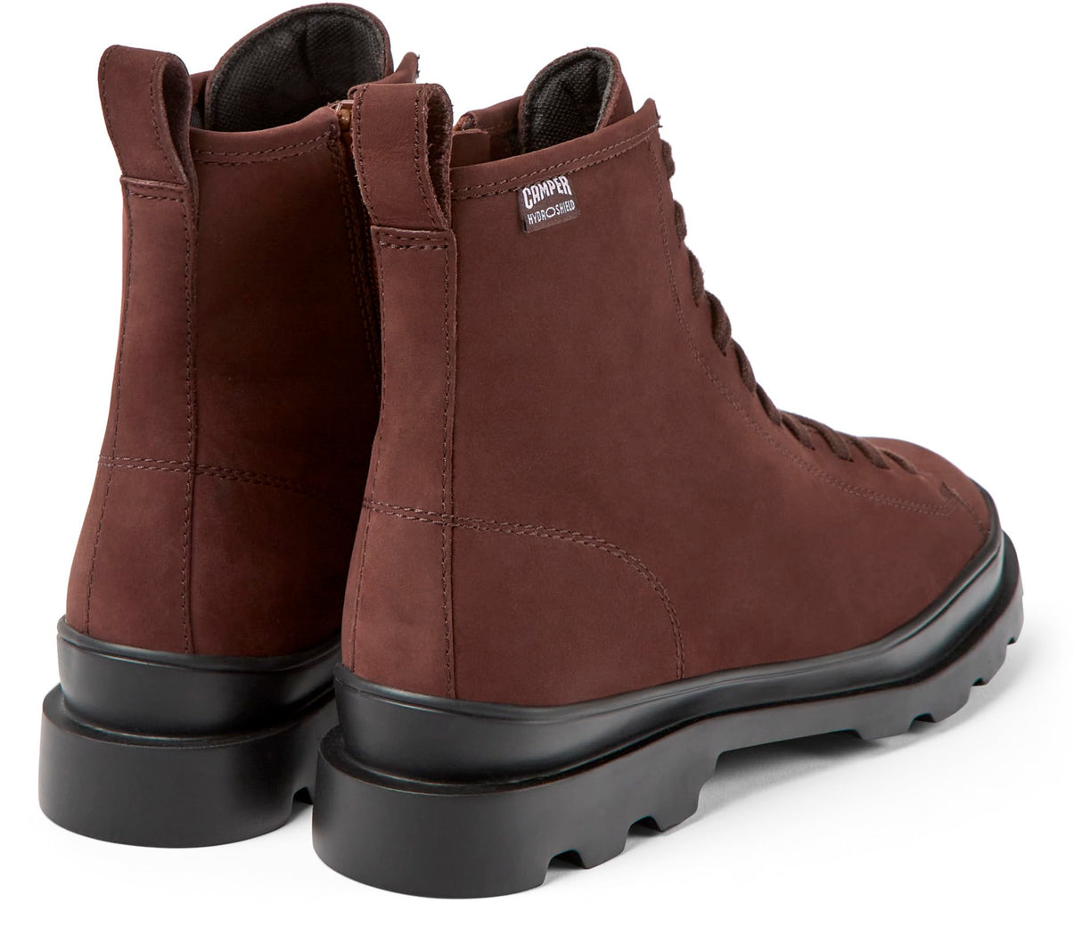 Camper Brutus K400737, Botas, Mujer, Granate 002, 38 EU