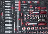 KS Tools 714.0452 - Lote de herramientas, 6 cajones para carrito con un total de 455 piezas