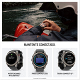 Garmin fēnix 8 Pro Zafiro, 51mm, Smartwatch Premium GPS Multideporte, Conectividad Satelital y LTE, Pantalla táctil AMOLED, Altavoz y micrófono Integrados, Mapas y hasta 27 días de autonomía, Grafito