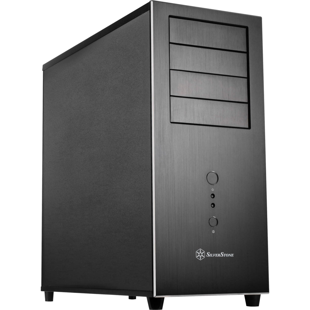 SilverStone SST-TJ04B-E - Carcasa de ordenador Temjin Midi Torre SSI-CEB ATX, negro