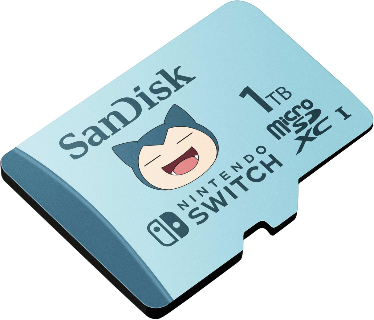 SanDisk Nintendo Tarjeta Micro SDXC 1 TB para Nintendo Switch Consoles, hasta 100 MB/s, Edición Pokémon Snorlax, Añade de Almacenamiento para tu Consola Nintendo Switch, UHS-I, Class 10, U3