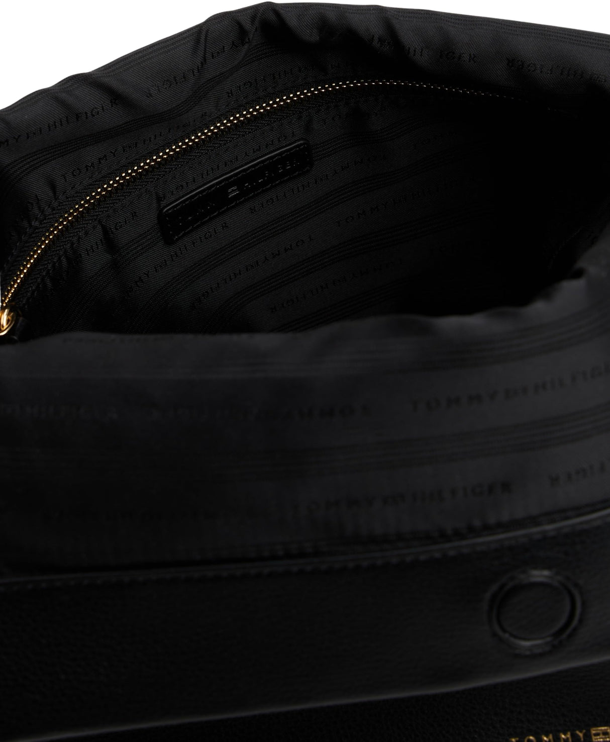 Tommy Hilfiger TH Logotape Med Crossover Aw0aw17692, Mujer, Black (Black), One Size