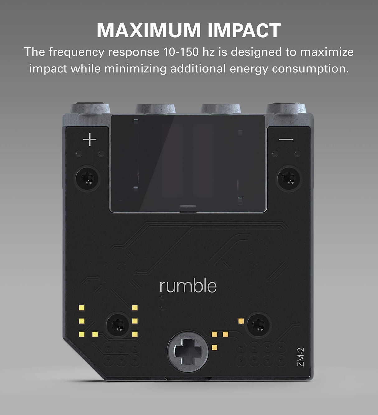 Teenage Engineering ZM-2 Rumble módulo de expansión con metrónomo silencioso para sintetizador portátil OP-Z
