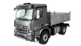 Amewi Mercedes-Benz Arocs Volquete 4x4 1:14 RTR Antracita Incluye Mando a Distancia, batería, Cable de Carga